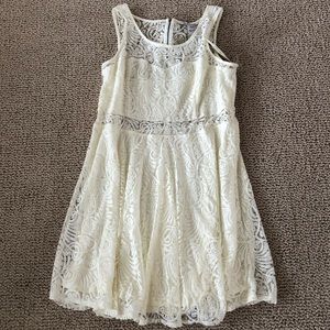 American Rag Creme Lace Dress